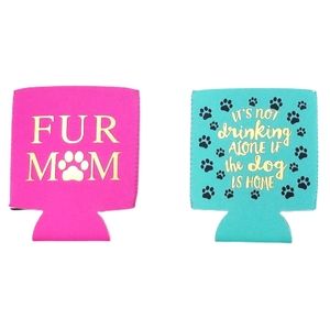 NWOT! Dog Theme Drink Koozies